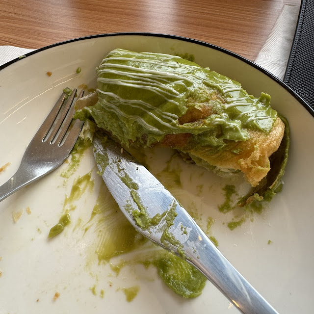 Matcha Danish Croissant