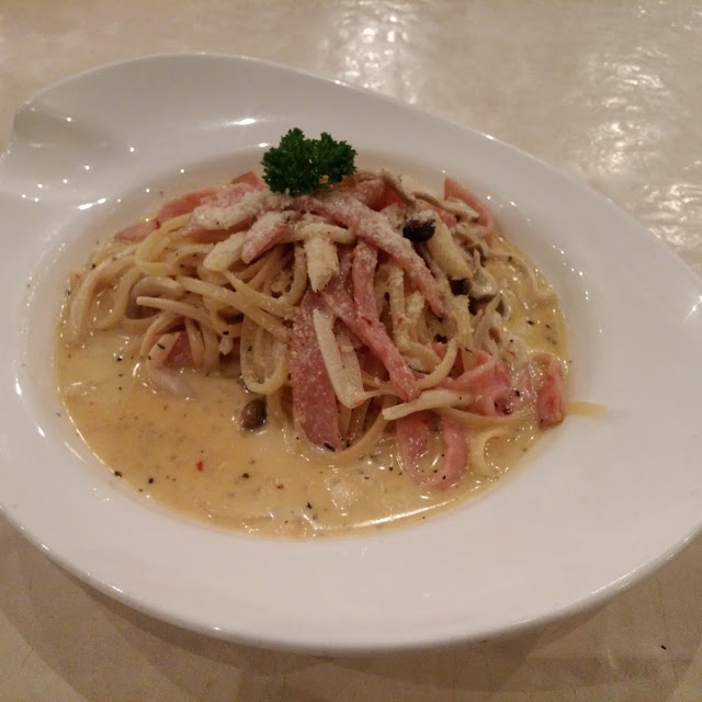 Beef Carbonara Pasta
