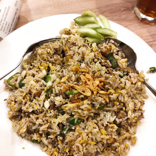 Nasi Goreng Bebek Cabe Ijo