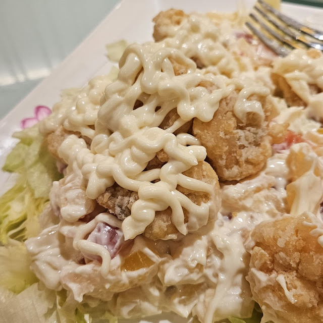 Hot Prawn Salad