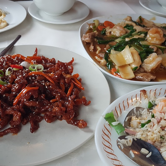 Chow Mein Fried Rice Beef Strips
