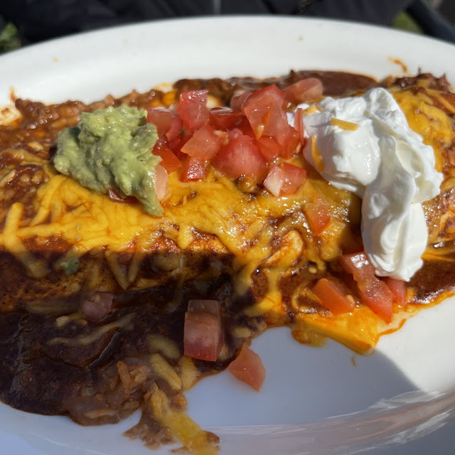 Chile Relleno and 1 Enchilada