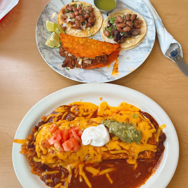Taco & 1 Enchilada