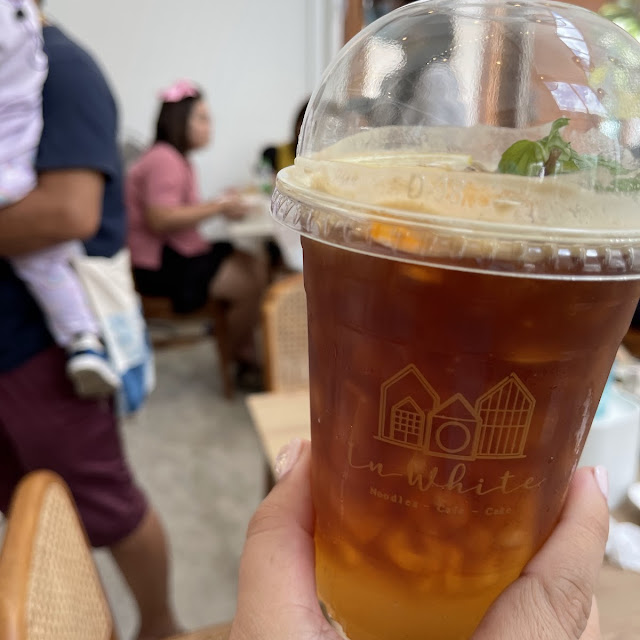 yuzu orange coffee กาแฟส้มยูสุ