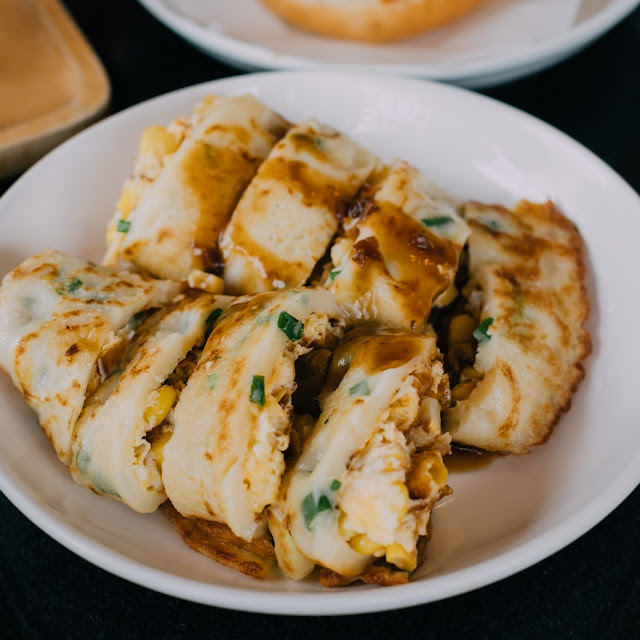 ต้นปิ้งทูน่า tuna egg pancake