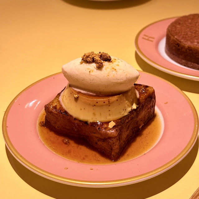 French Toast with Vanilla Ice Cream