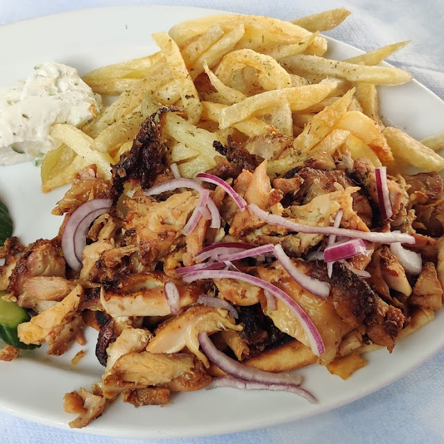 Chicken Gyros A La Salonic