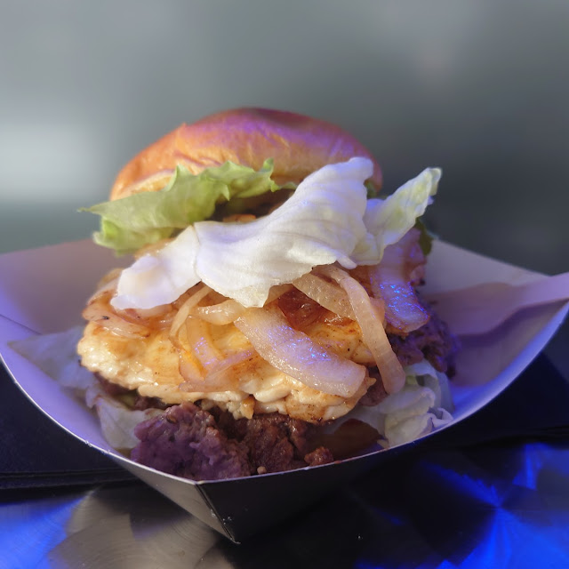 Beef & Halloumi Burger