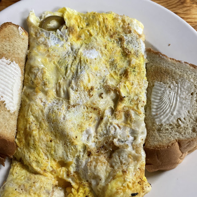 Philly Chicken Omelette