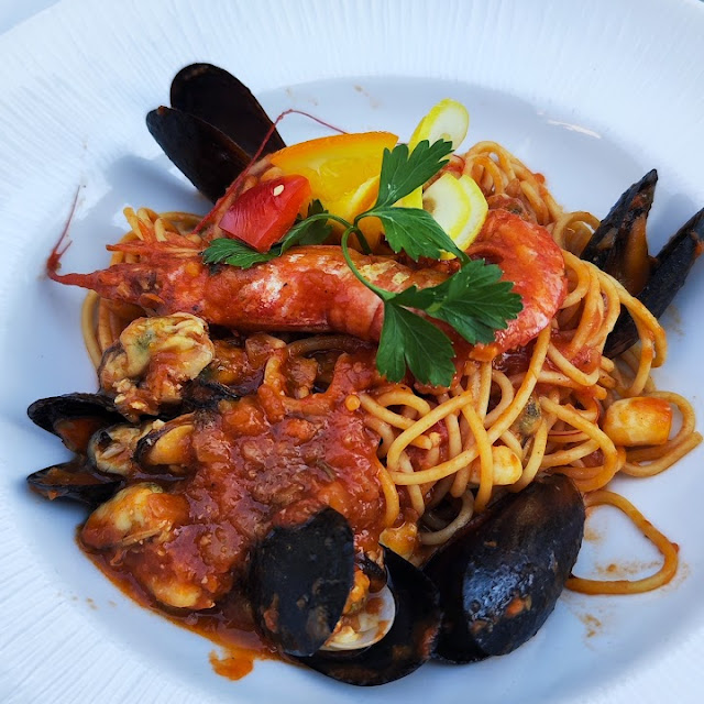 Spaghetti Mit Meeresfrüchten