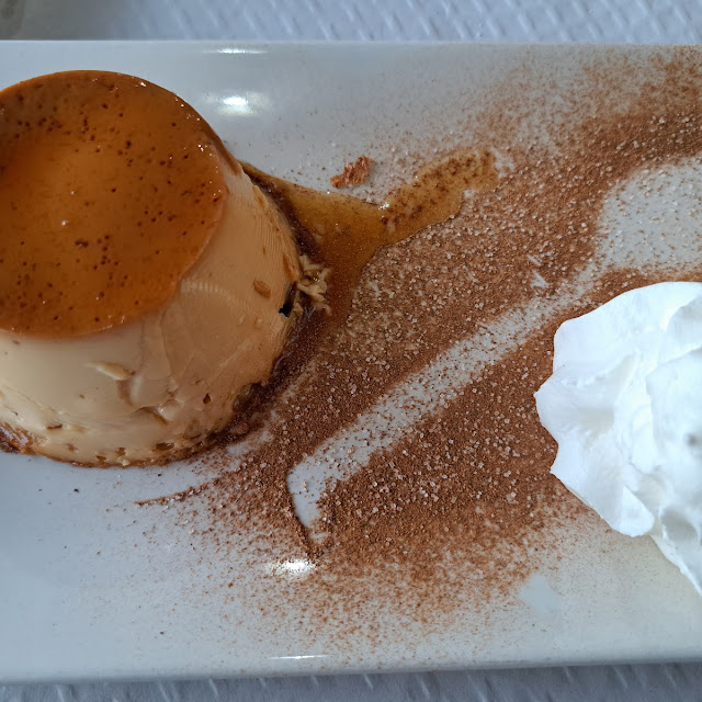 Flan de la Casa Con Nata