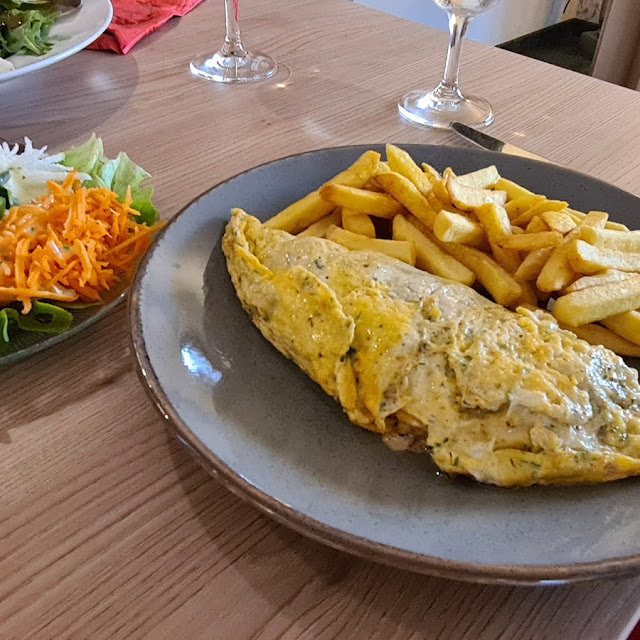 Omelette Mit Pfifferlingen