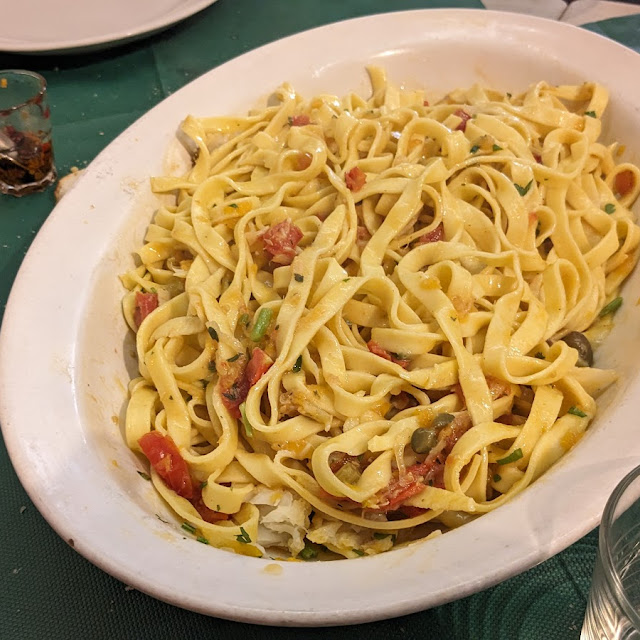Tagliatelle Baccalà E Pomodorini