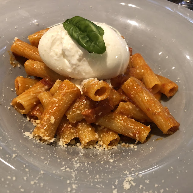 Rigatoni Con Burrata