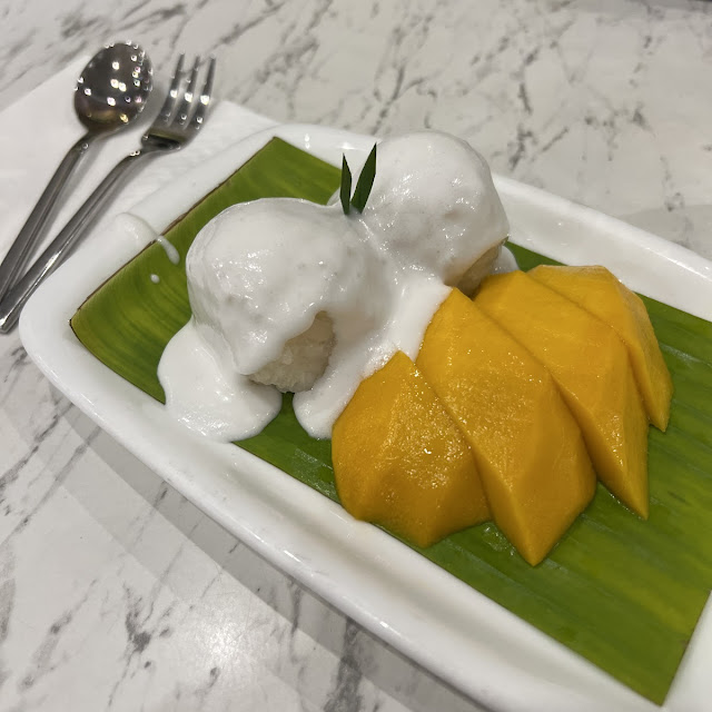 Mango Sticky Rice in Coconut Milk