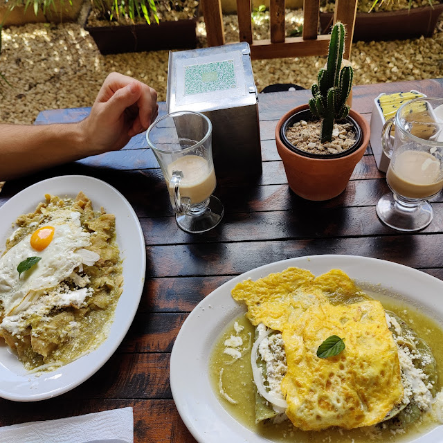 Enchiladas Verdes