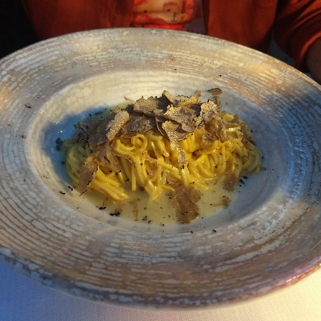 Tagliolini Cacio E Pepe Con Tartufo