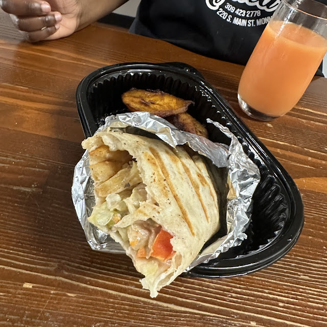 Steak Shawarma Wrap Shawarma Ngombe