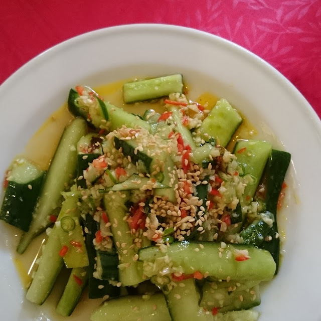 小菜拌黄瓜