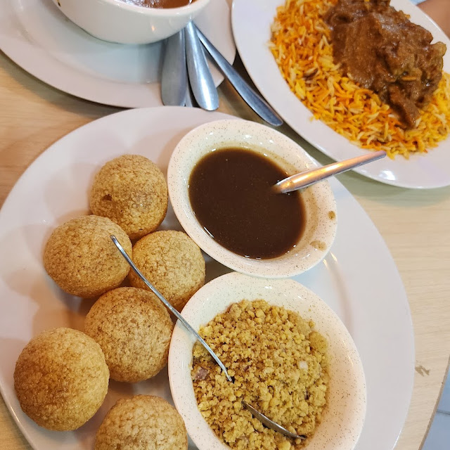 Vegetable Pani Puri