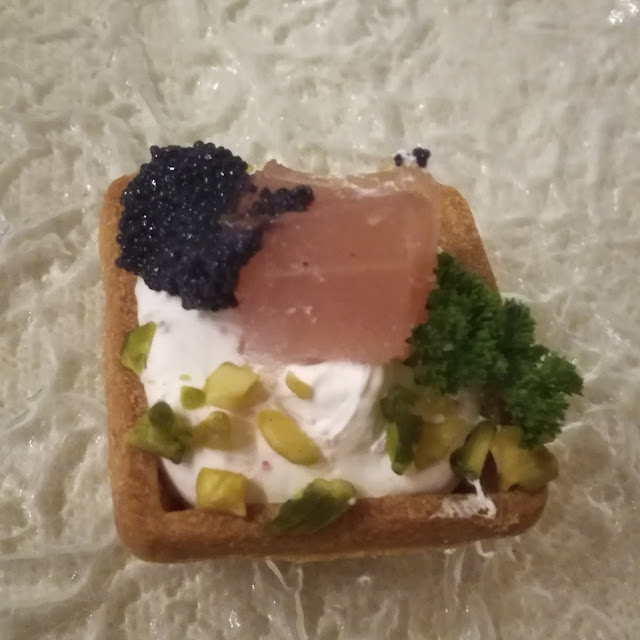Tortina Con Panna Pistacchio Prosciutto Caviale E Broccoli