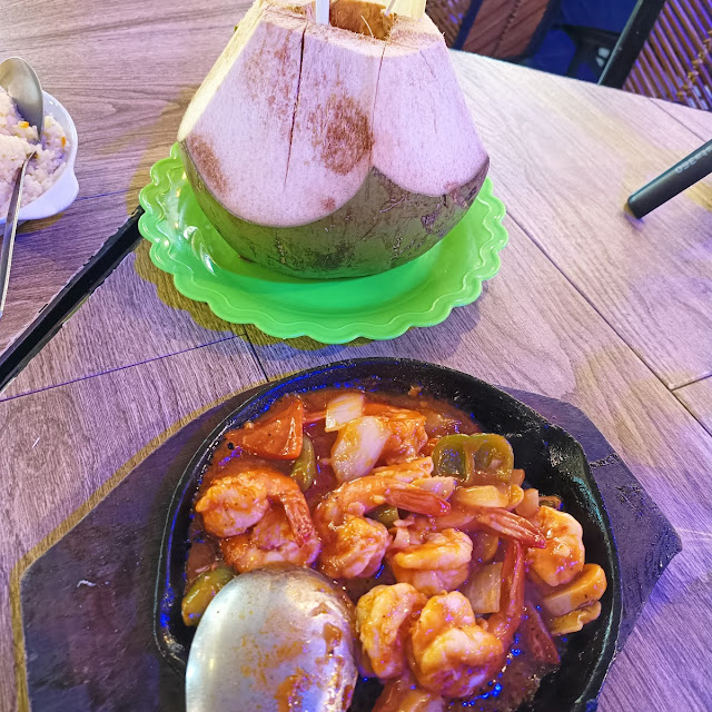 Sizzling Mixed Seafood