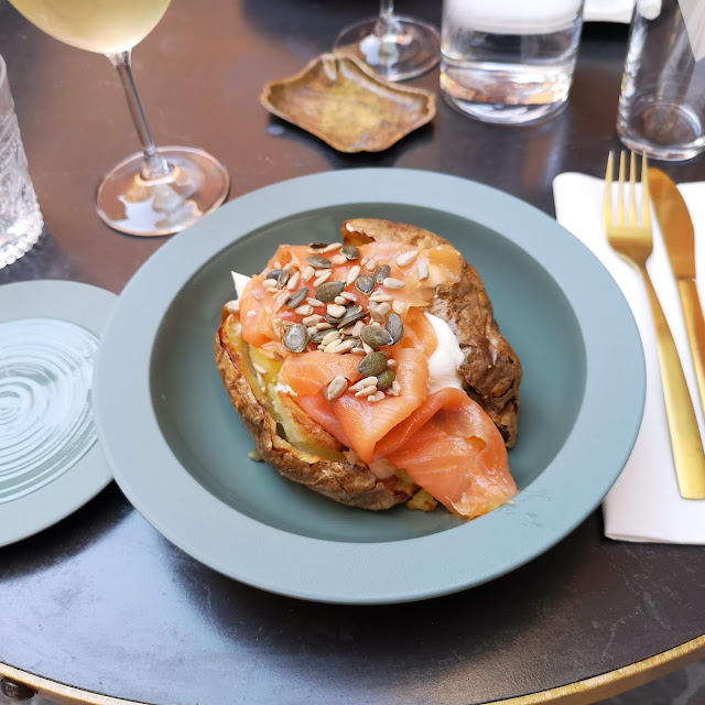 Patata Con Salmone