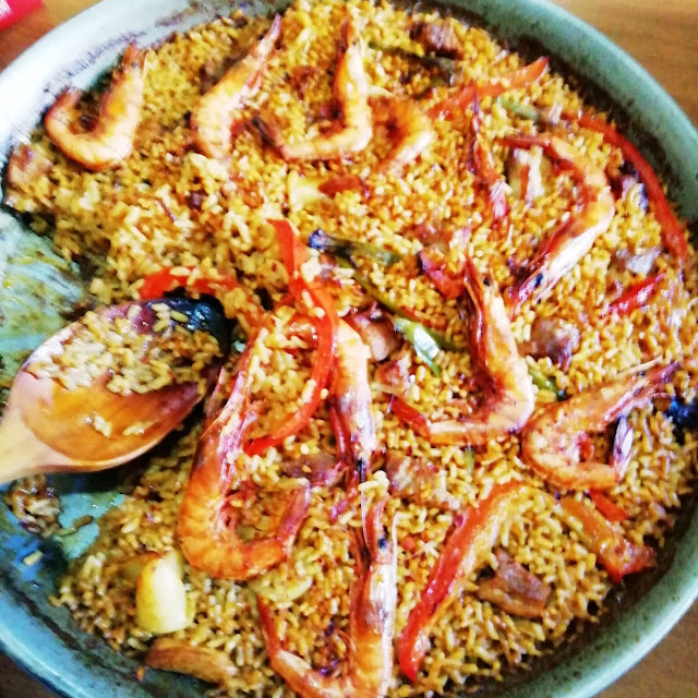 Paella de Marisco Para Tres