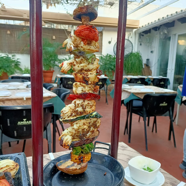 Brochette de Sépia