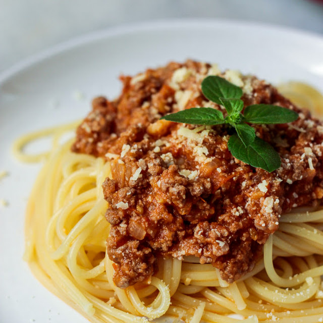 Macarrão à Bolonhesa