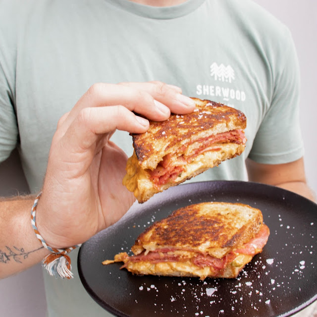 Sweet Chilli Schnitty Toastie