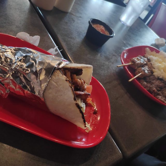 Chicken Shawarma and Shawarma Plate