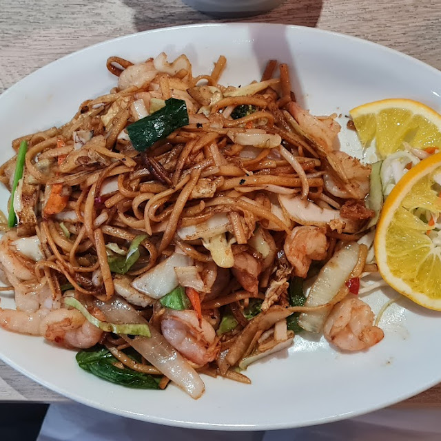 Bratnudeln Mit Garnelen