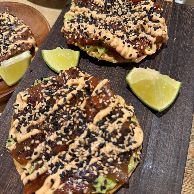 Tostada de Atún Marinado