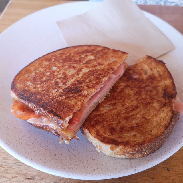 Ham Cheese & Tomato Toastie