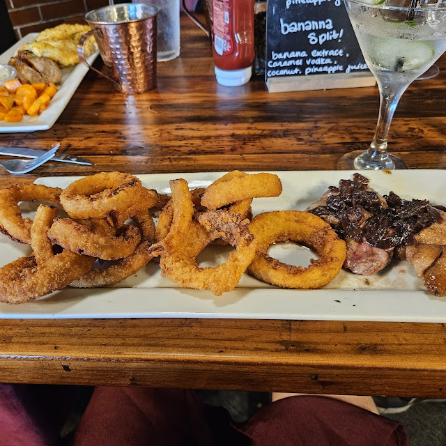 Duck and Onion Rings