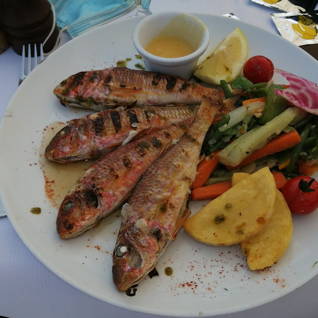 Rougets de Roche Grillés
