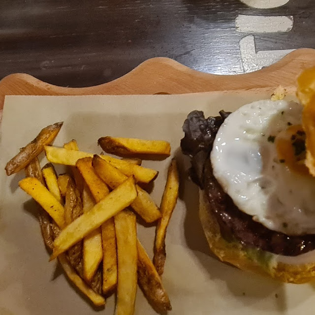 Burger with Egg