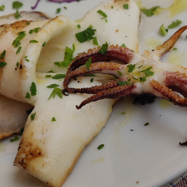 Grilled Calamari