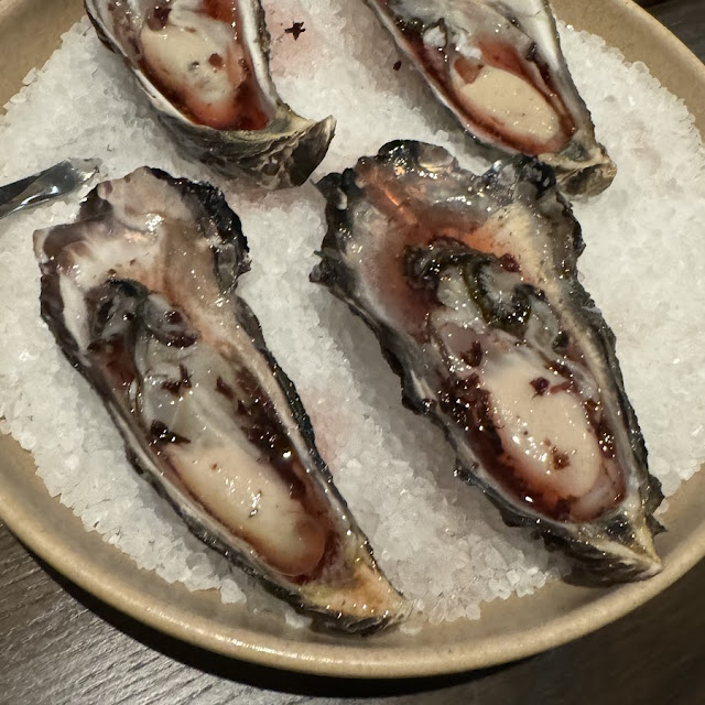 Cooked Oysters with Bone Marrow