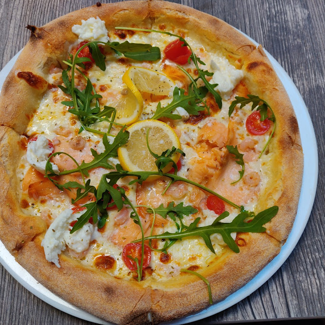 Pizza Saumon