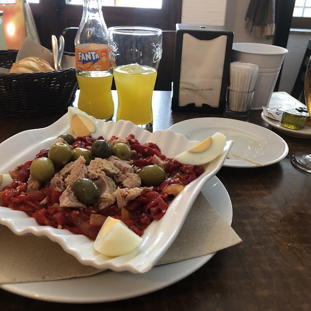 Ensalada de Pimiento Con Bonito
