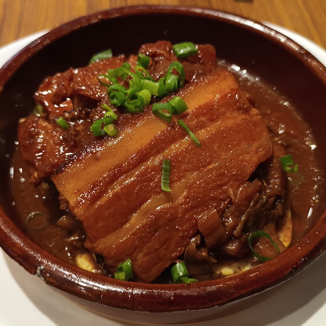 砵仔梅茶扣肉飯
