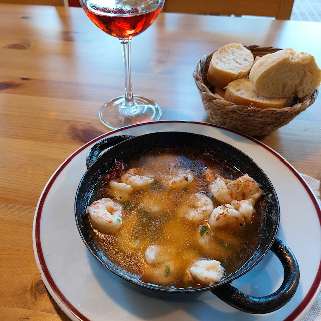Knoblauch Garnelen