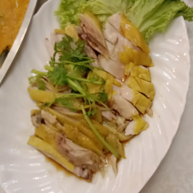 Steamed Kampung Chicken