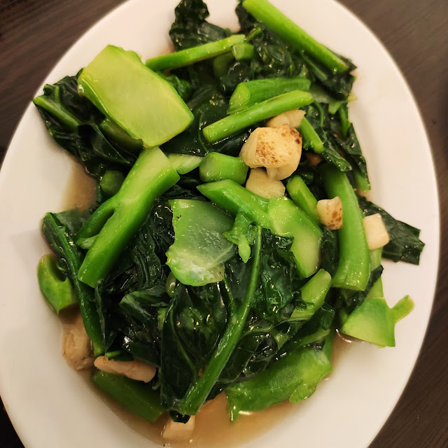 Stir Fried Kailan with Salted Fish