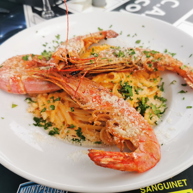 Linguines Aux Gambas