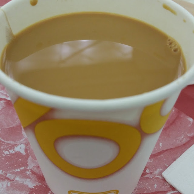 hot milk tea 熱奶茶