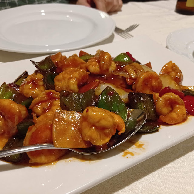 Gambas En Salsa Picante