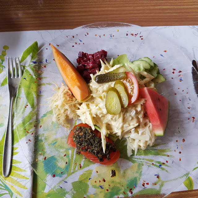 Käsesalat Garniert